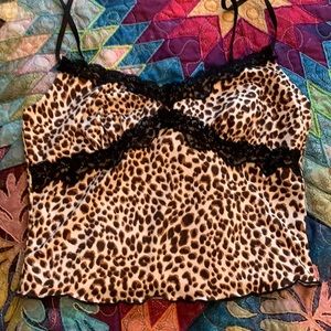 cheetah print tank!